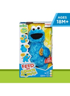 Sesame Street Sesame Street Feed Me Cookie Monster Plush: Interactive 13 Inch Cookie Monster, Says Silly Phrases, Belly Laughs, Toy for Kids 18 Months Old and Up  - Image 2