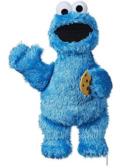 Sesame Street Sesame Street Feed Me Cookie Monster Plush: Interactive 13 Inch Cookie Monster, Says Silly Phrases, Belly Laughs, Toy for Kids 18 Months Old and Up  - Image 1