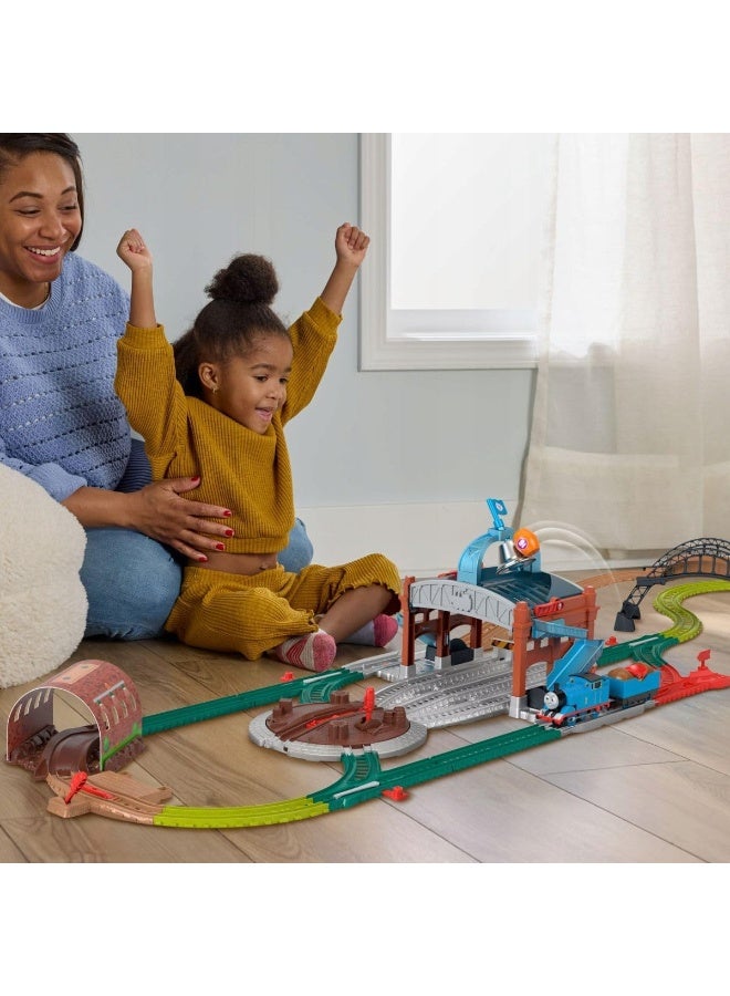 Thomas and Friends فيشر برايس توماس وأصدقائه مجموعة مسار توماس المدفوعة JDF26 - Image 1