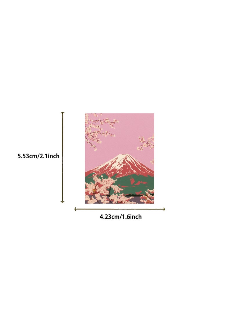ORAINBOW 50PCS Pink Aesthetic Stickers Vintage Japanese Stickers Japanese Party Favors Decorations Laptop Vinyl Waterproof Sticker Pack - Image 5