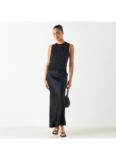 2Xtremz 2Xtremz Embellished Sleeveless Top  - Image 1