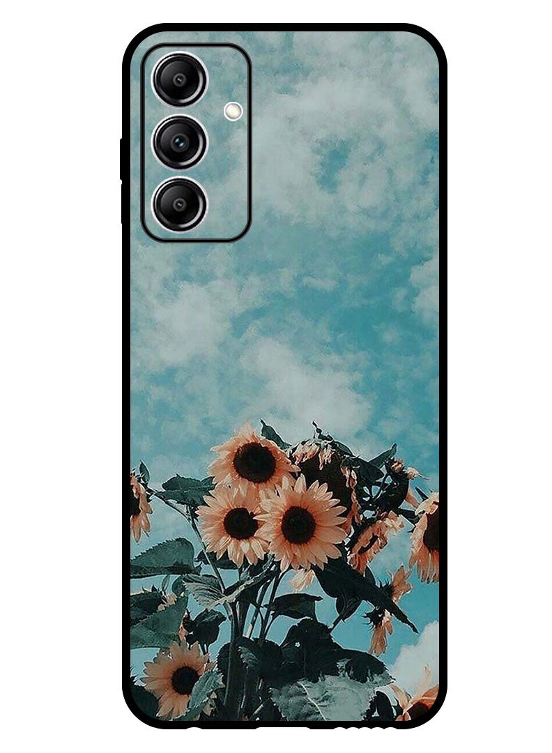 Theodor Protective Case Anti Scratch Shock Proof Bumper Cover For Samsung Galaxy A15 5G Sunflower - Image 1