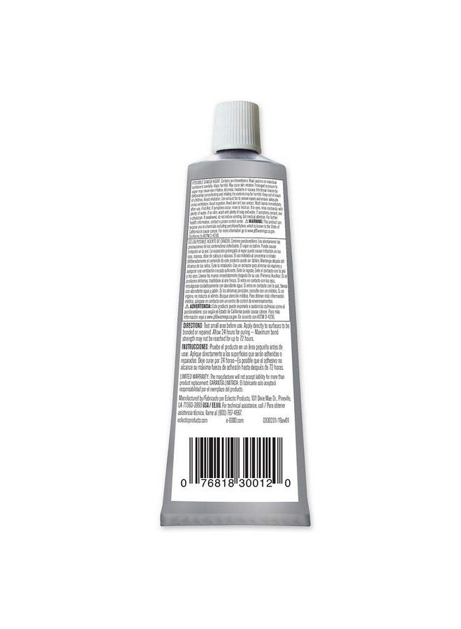 E6000 E6000 230012 Craft Adhesive, 3.7 Fluid Ounces, Single Pack, Transparent - Image 2