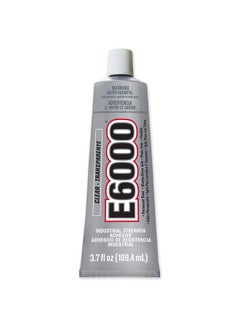 E6000 E6000 230012 Craft Adhesive, 3.7 Fluid Ounces, Single Pack, Transparent  - Image 1