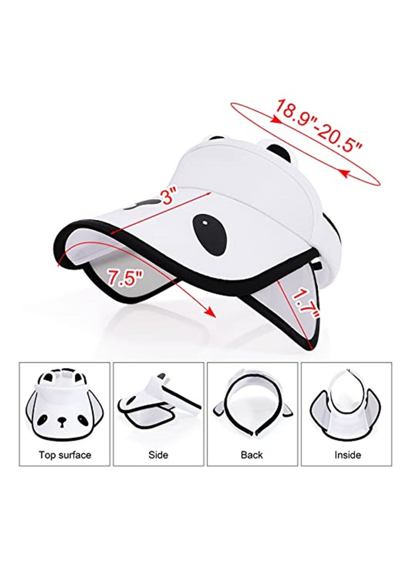 KASTWAVE Kids Adjustable Sun Visors Hats with Retractable Brim to prevent UV  Damage - Image 5