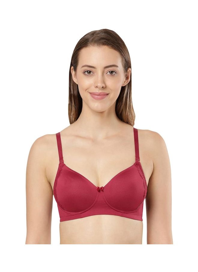 JOCKEY - Jockey 1816 Women Wire free Padded Soft Touch Microfiber Nylon Elastane Stretch Full Coverage Lace Styling Multiway T Shirt Bra - Image 1