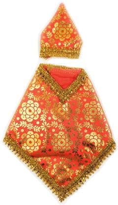 SHINDE EXPORTS shirdi saibaba idol dress cloth vastra shawl (pack of 12 for 6.5 inches idol (two no.)) - Image 4