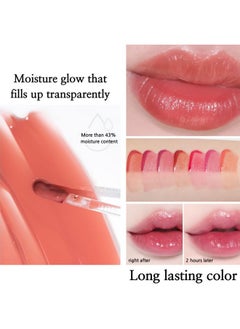 BBI@ BBIA Bbia L’Eau Tint - Glossy & Glow Lip Stain, Watery Lip Tint, Non-Sticky, High Shine Finish, Long-Lasting, Moisturizing, Lightweight, Natural, Daily Use, Vegan, Korean Lip Makeup (07 Peach L'Eau)  - Image 4
