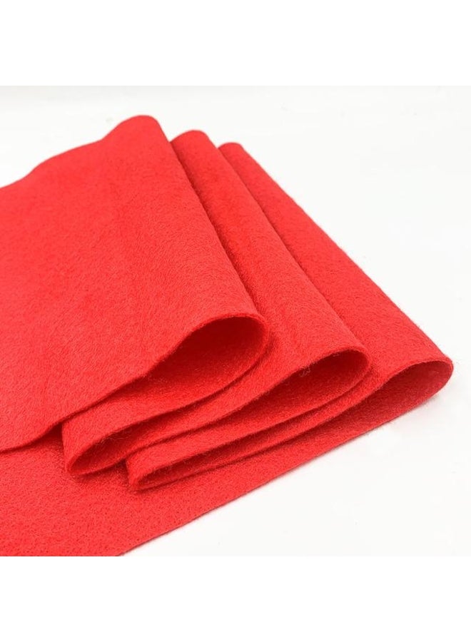 Generic Soft Felt Fabric Non-woven Felt Fabric Sheet Patchwork DIY Sewing Dolls Crafts Accessories Material 1.4mm Thick 