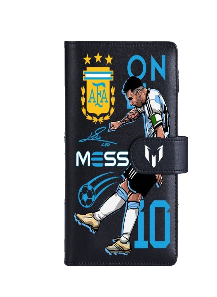 MESSI 80 pages Notebook Cute Cartoon Detachable Loose-Leaf Diary for Students - Image 1