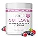 Teami Prebiotic and Probiotic Powder for Women Promotes Digestion Bloating Relief Belly Balance Gut Health Powder with 20 Billion Probiotics 7 strains Triple Berry Gut Love 30 Servings - Image 1