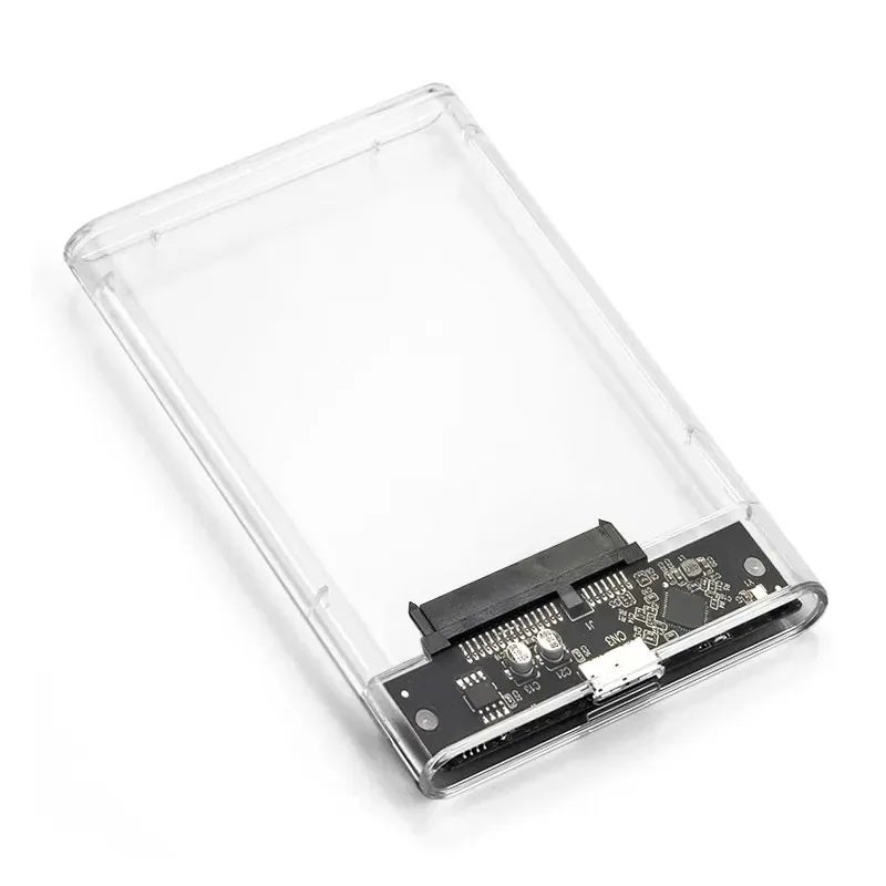 علبة قرص صلب 2.5 بوصة مع واجهة USB 3.0 وشاشة عرض لأقراص SATA SSD - Image 5