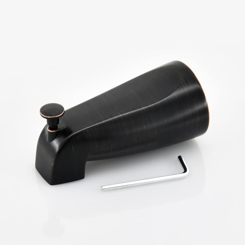 Tearel Slip Fit Tub Spout with Pull-Up Diverter for 1/2 inch Copper Tube, Oil-Rubbed Bronze - Image 5