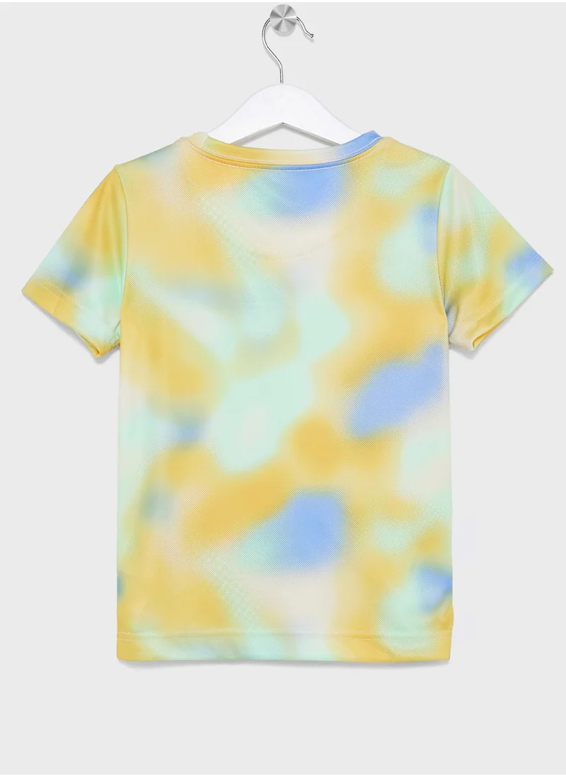 Nike Kids Hazy Days All Over Print T-Shirt