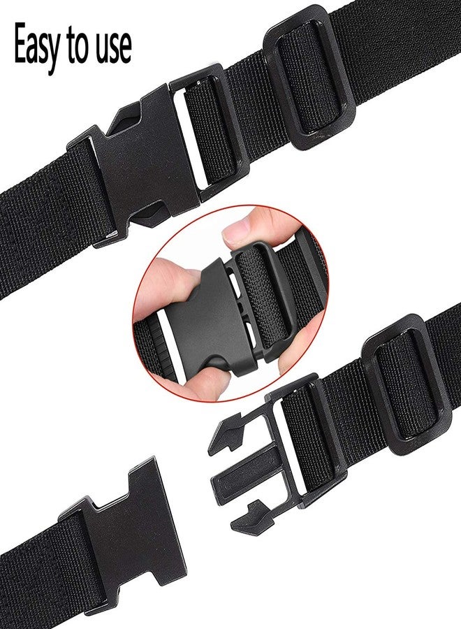 Gutezeiten Golf Trolley Cart Bag Straps Webbing Fastener Belt Repalcement & Quick Release Buckle Sleeping Bag Strap - Adjustable & Durable Luggage Suitcase Bag Straps Christmas Tree Straps for Storage - Image 3