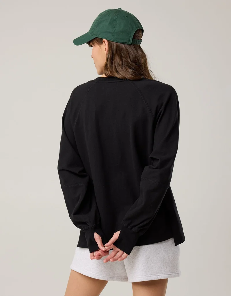 Aerie OFFLINE By Aerie Pique Long Sleeve T-Shirt