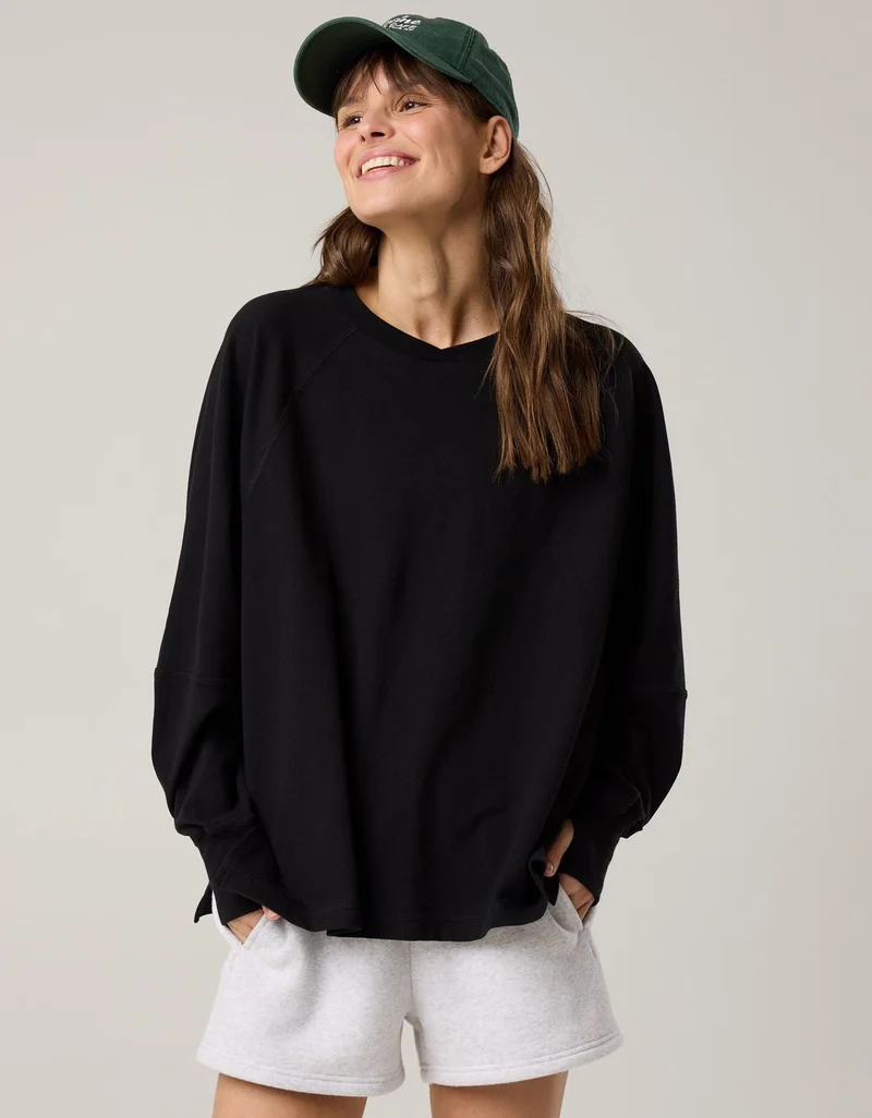 Aerie OFFLINE By Aerie Pique Long Sleeve T-Shirt