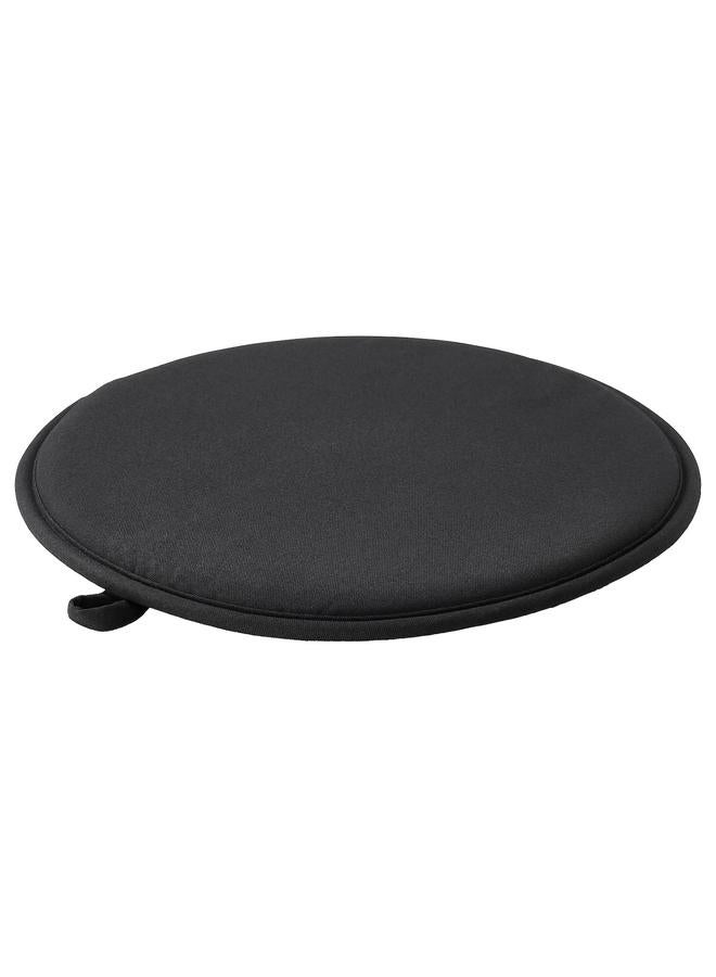Zaboon Chair pad, black, 36 cm - Image 1