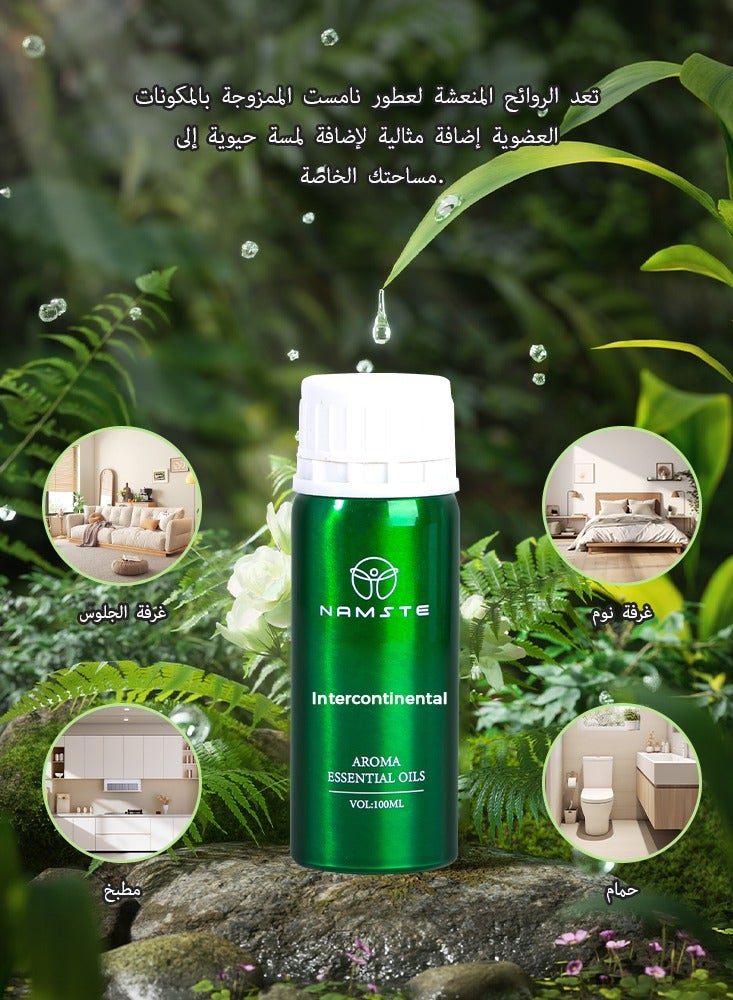 ناماستي زيت عطري معطر جو إنتركونتيننتال برائحة غنية تدوم طويلاً 100 مل - Image 4