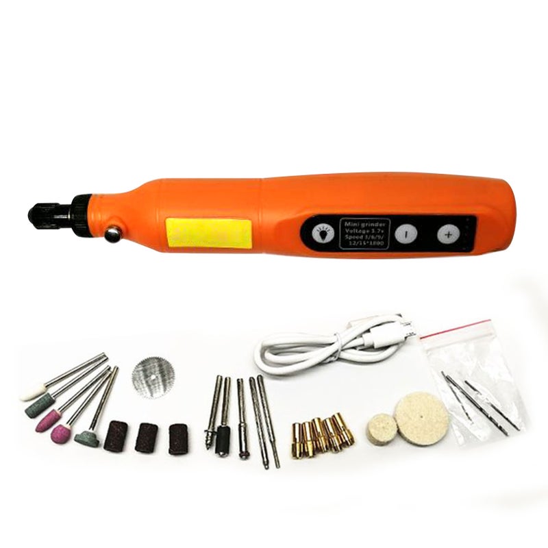 146 PCS Wireless Electric Drill Kit Grinding Polishing 5 Speed Adjustable Electric Grinder Carving Grinding Engraving Pen USB Charging Drill Tools - Image 4