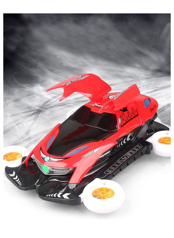 NIBEMINENT Transformable children's toy car with light and music  - Image 1