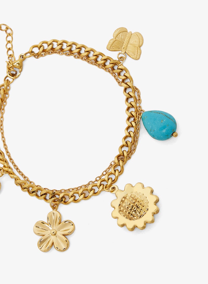 Ginger Multi Charm Bracelets - Image 2