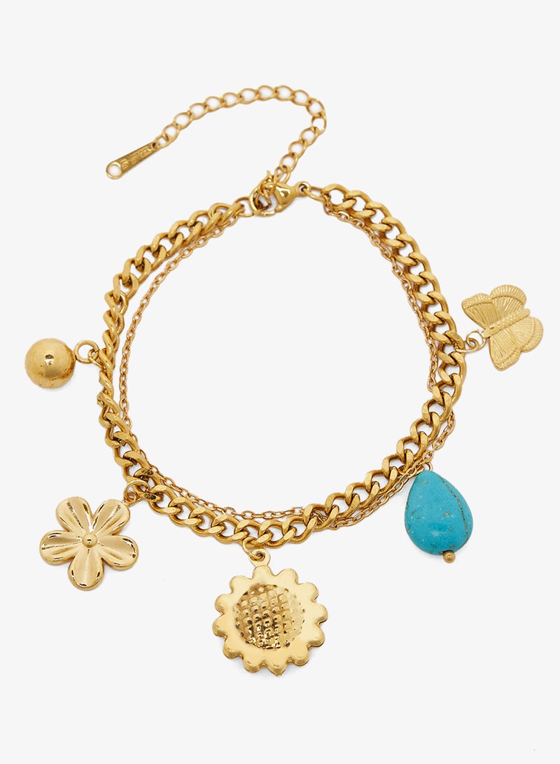 Ginger Multi Charm Bracelets - Image 1