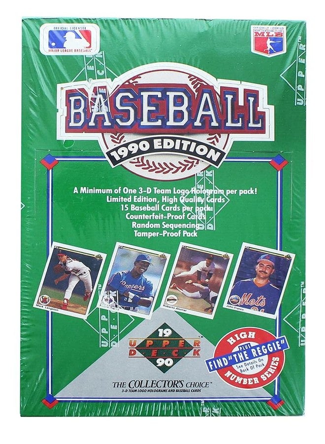 Upper Deck 1990 Upper Deck High Number Baseball Box - 36P - Image 3