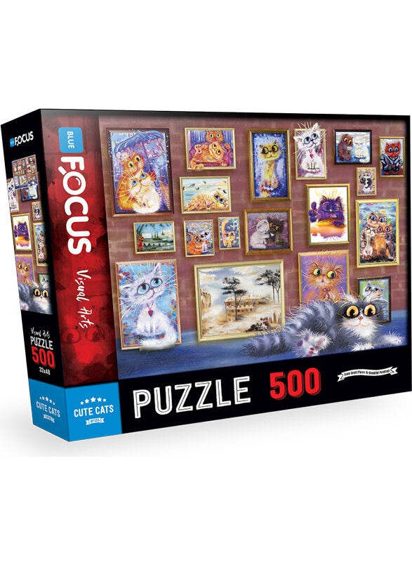 500 Pieces - Cute Cats - pzsku/ZD99052C382E01AD51052Z/45/_/1740579281/e63cd04f-1df3-4d9a-8581-03e2765e325a