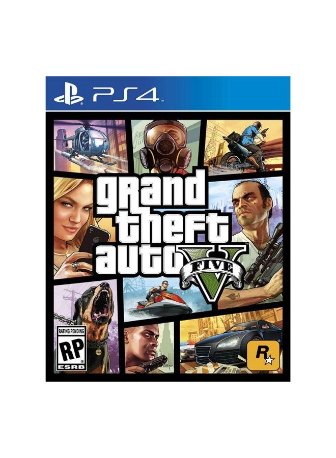 روك ستار جيمز لعبة Grand Theft Auto V - NTSC - مغامرة - playstation_4_ps4 - Image 1