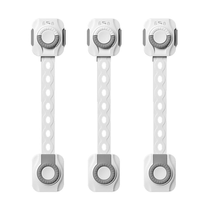 Multi-Purpose Baby Safety Lock for Cabinet, Drawer and Refrigerator, Anti-Pull Childproof Lock - Image 2