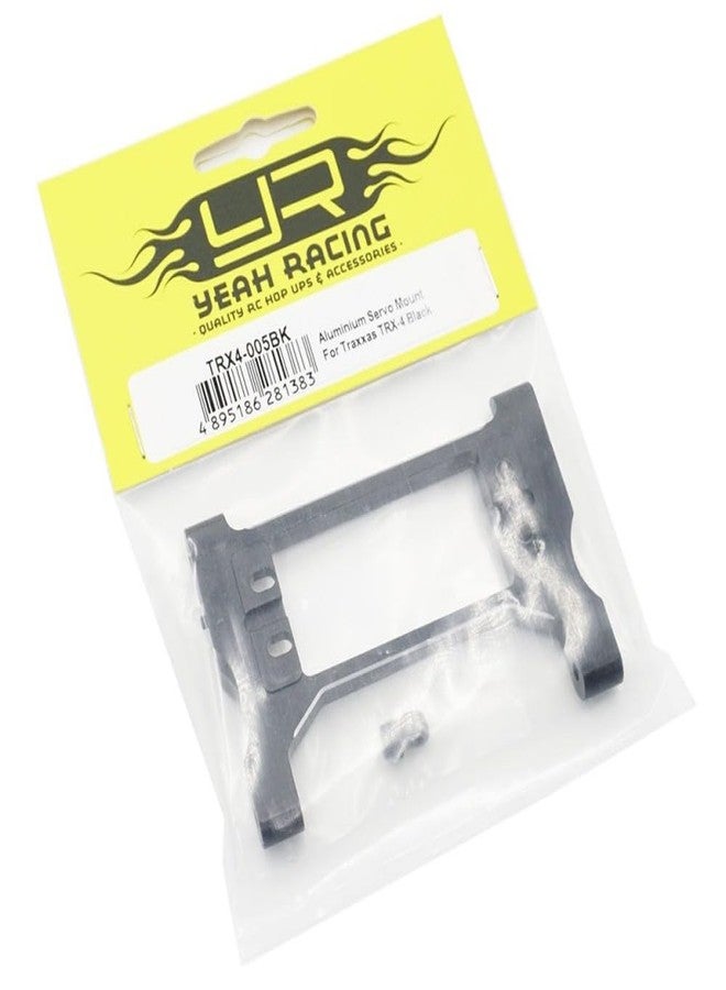 Yeah Racing Aluminium Servo Mount For Traxxas TRX-4 Black #TRX4-005BK - Image 2