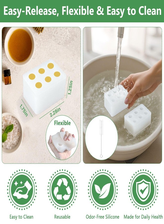 ICIMBI Reusable Suppository Molds Kit,2ML, Silicone Suppository Molds Kit Includes 4 Tray's, 10 Liquid Droppers - Image 5
