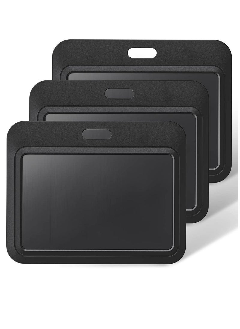 Generic Sliding ID Badge Holder, Black Horizontal Plastic Card Case, with Clear Window Card Protector Pouch, for Office, School ID, Proximity Key Cards, Driver’s Licenses and Passes (6 Pcs)  - Image 1