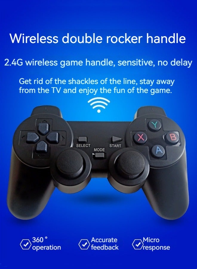 M8 game console 2.4G high-definition wireless handle game console PS1 retro arcade double high-definition game console