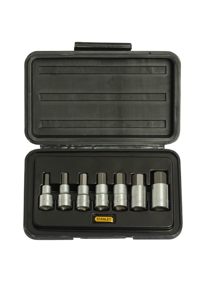 Stanley STANLEY 1-89-099 7-Piece 1/2'' SQ. Drive Hex Bit Metric Socket Set  - Image 1