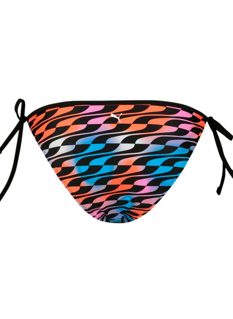 بوما بنطال بيكيني للنساء PUMA Swim Formstrip Side Tie  - Image 2