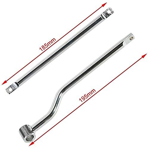 Yibid Heavy Steel Universal Motorcycles Saddle Bag Support Bracket Bars Mount Holder Replacement for/ Compatibility with Honda Suzuki Yamaha Kawasaki Boulevard C50 M50 Intruder Volusia VL800 (Chrome) - Image 3