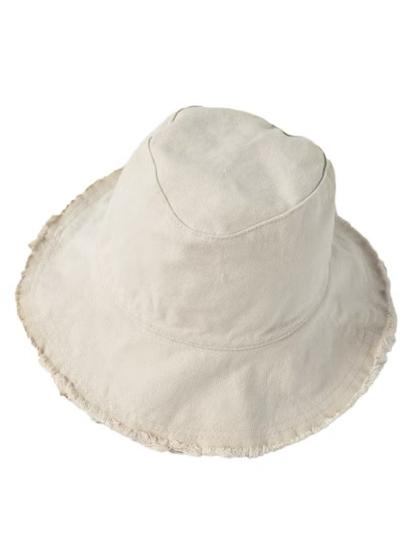 Women Casual Summer Bucket Hat Sun-Protection Beach Sun Cap Beach Vacation Travel Accessories - Image 1