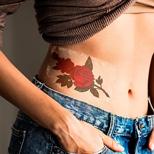 Anzailala Transparent Stretch Adhesive Bandage Clear Waterproof Bandages Dressing Tape for Shower Tattoos(15cm * 2 m) - Image 4