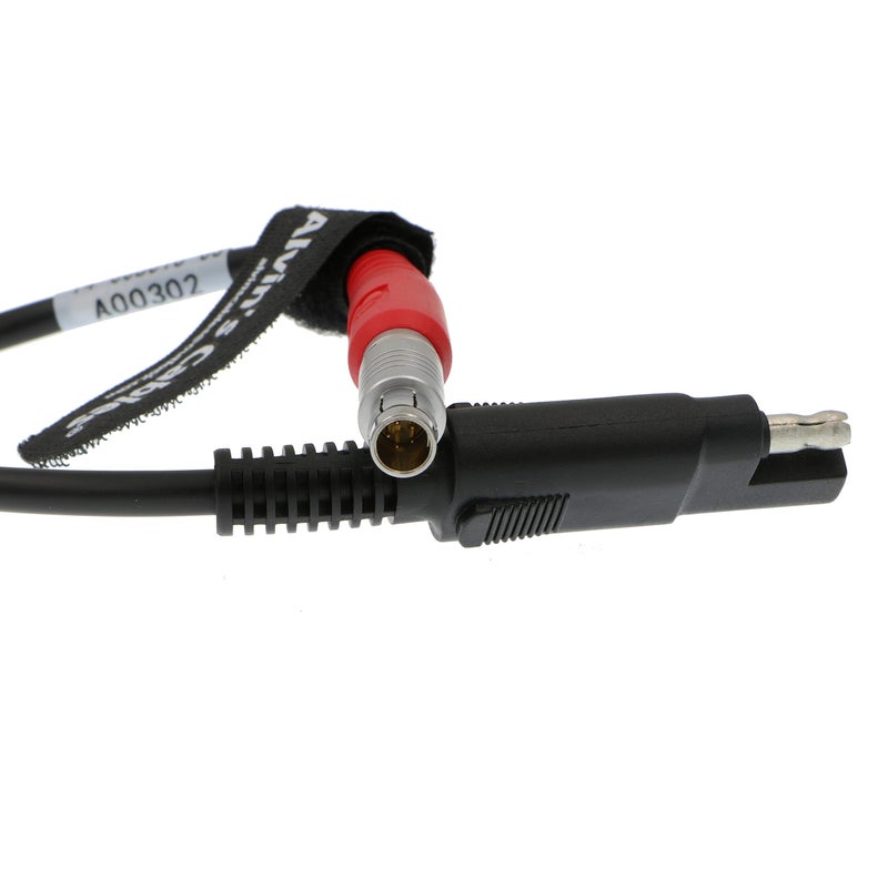 Alvin's Cables Topcon Power Cable for Hiper Series| Legacy Series| GB| GR-3, 5 Pin to SAE2 Charger Power Cable - Image 3