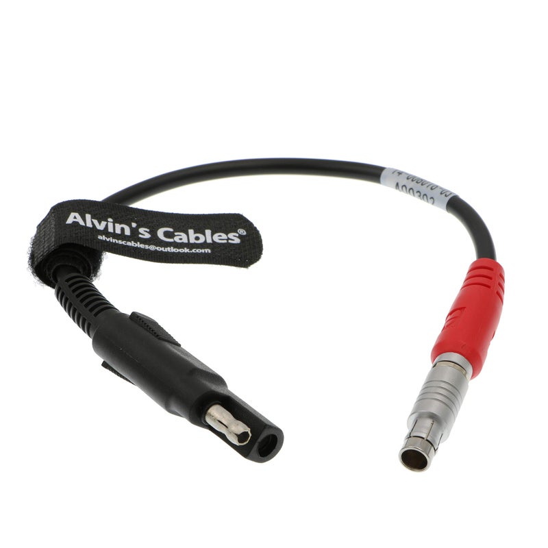 Alvin's Cables Topcon Power Cable for Hiper Series| Legacy Series| GB| GR-3, 5 Pin to SAE2 Charger Power Cable - Image 5