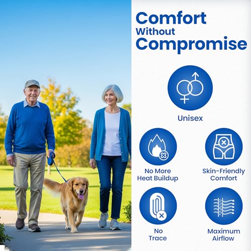 Kleinert's Unisex Waterproof Pull-On Adult Diaper Cover - Leakproof Washable Incontinence Pants for Sensitive Skin - Comfortable Fit Wear with Diaper, Guard or Pad (Medium) - Image 3