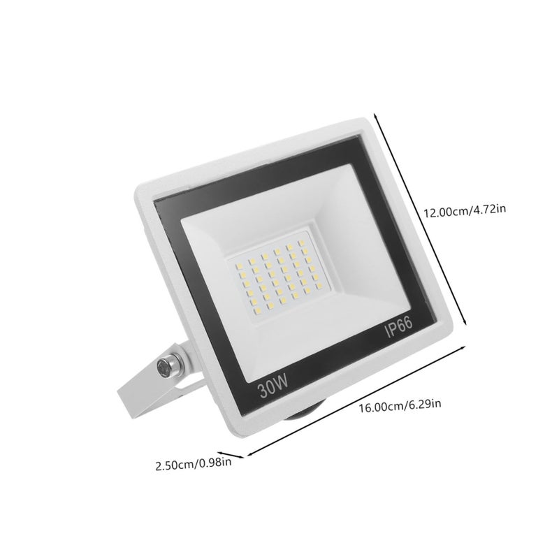 مصباح LED مقاوم للماء بقوة 30 واط للإضاءة الخارجية في الحدائق مع تصنيف IP65 - Image 3