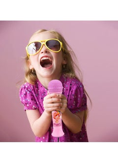 Y&D Microphone for Girls Karaoke Wireless Kids Girls' Bluetooth Party Music Toy Handheld Musical Age 5-10 Girls (Pink)  - Image 4
