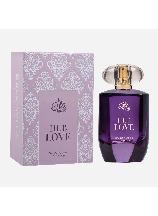 BELLAVITA LUXURY HUB LOVE Women Oriental 100ML EDP - Image 2