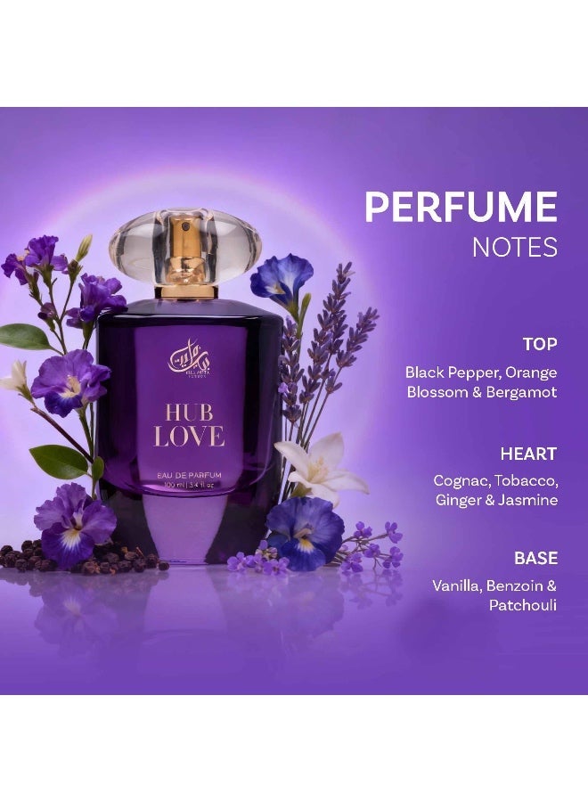 BELLAVITA LUXURY HUB LOVE Women Oriental 100ML EDP - Image 3