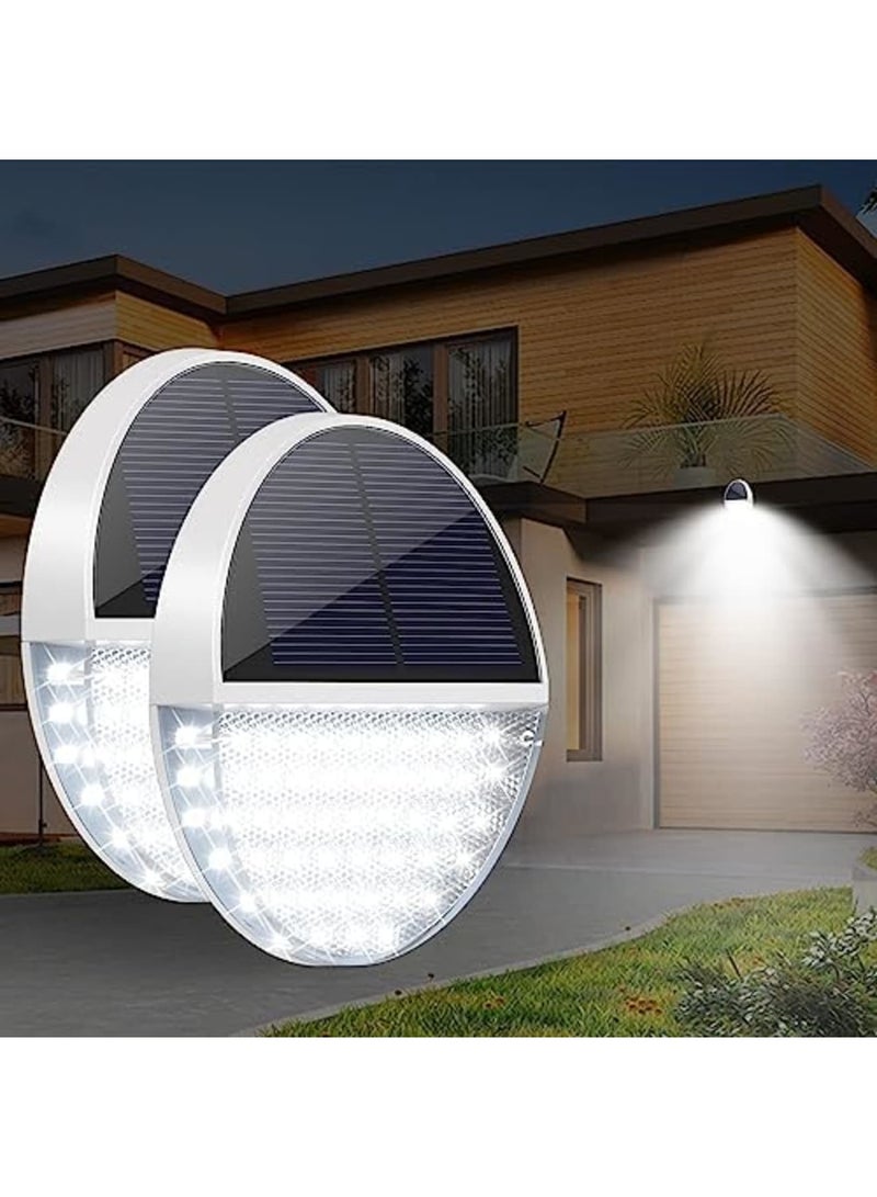 SYOSI Solar Lights Outdoor, Solar Door Lights Security Flood Lights with 2 Lighting Modes, Motion Sensor Security Lights, IP65 Waterproof Solar Powered for Garden Patio Yard(2Pack) - Image 3