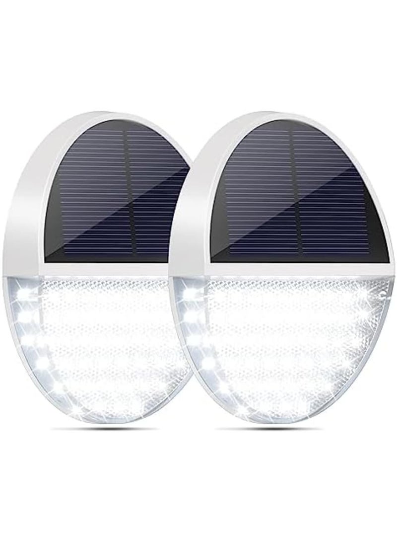 SYOSI Solar Lights Outdoor, Solar Door Lights Security Flood Lights with 2 Lighting Modes, Motion Sensor Security Lights, IP65 Waterproof Solar Powered for Garden Patio Yard(2Pack) - Image 1