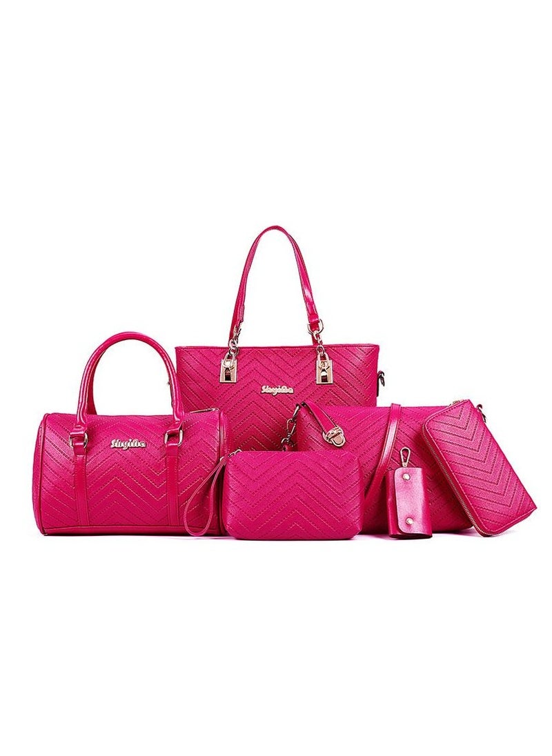 KUYING New Fashion Six Piece Set Bag 